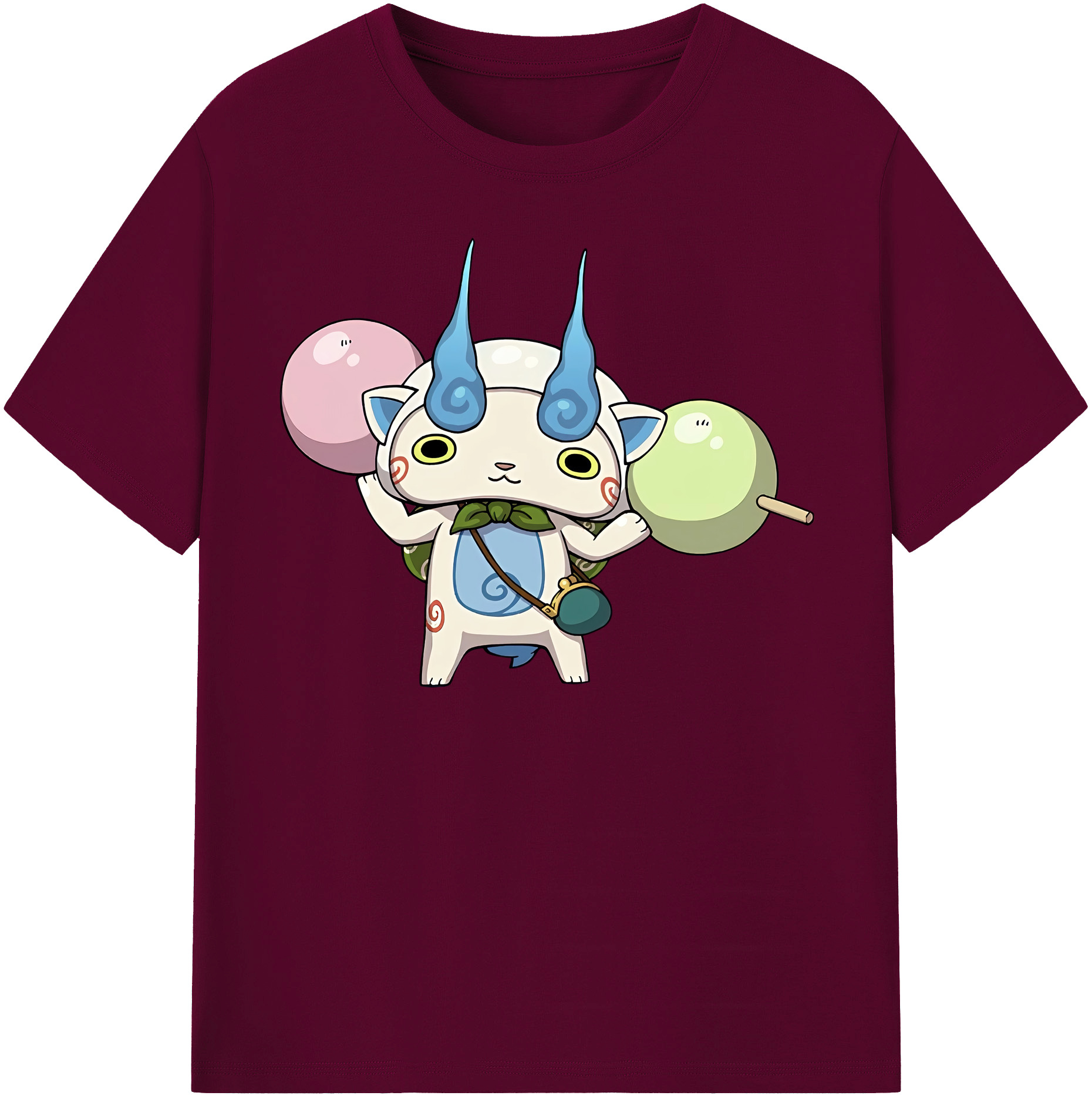 （画像用） 妖怪ウォッチ Yo-kai Watch レディースカジュアルプリントTシャツ（綿100％）